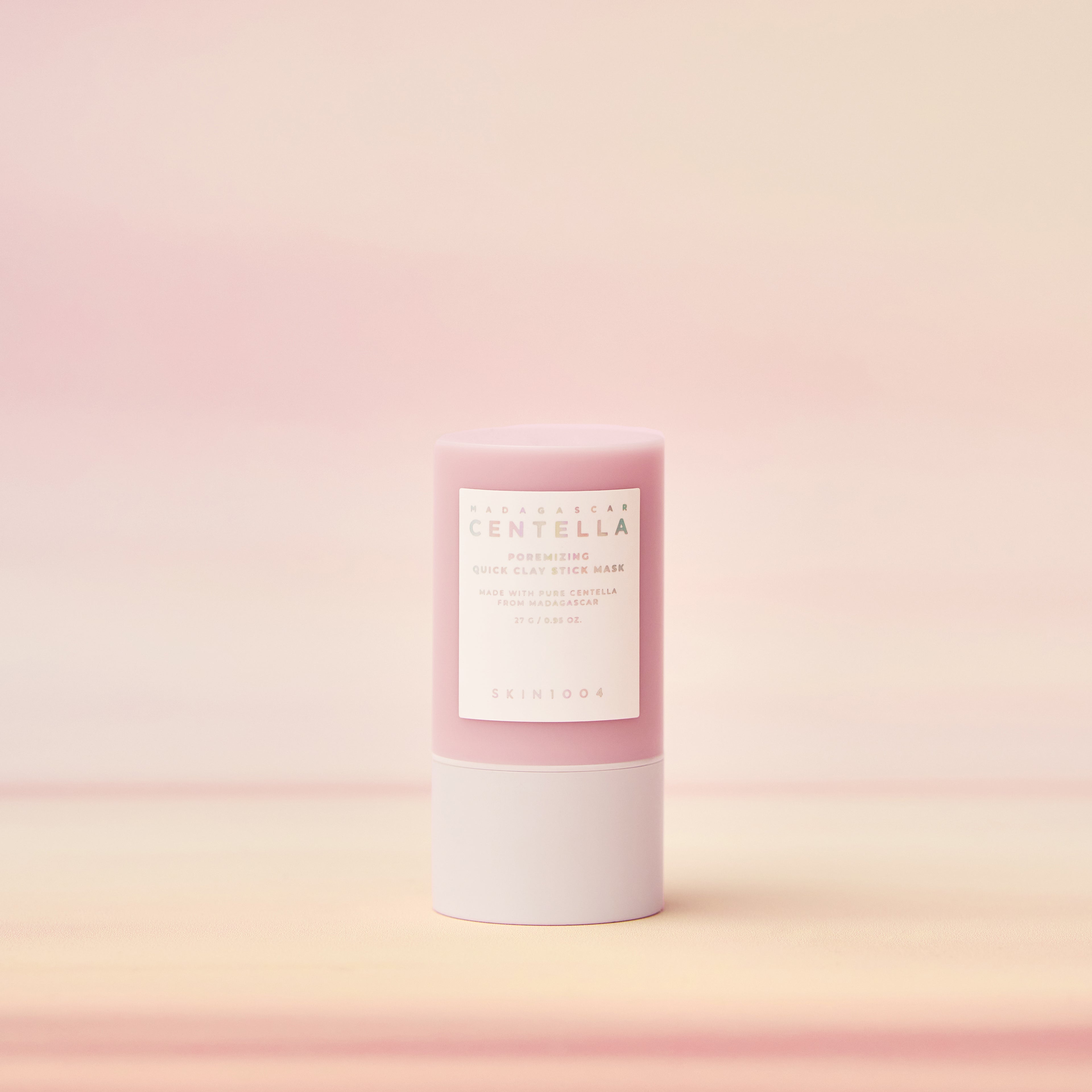 Madagascar Centella Poremizing Quick Clay Stick Mask 27g - Masque Purifiant à l’Argile Rose & à la Centella