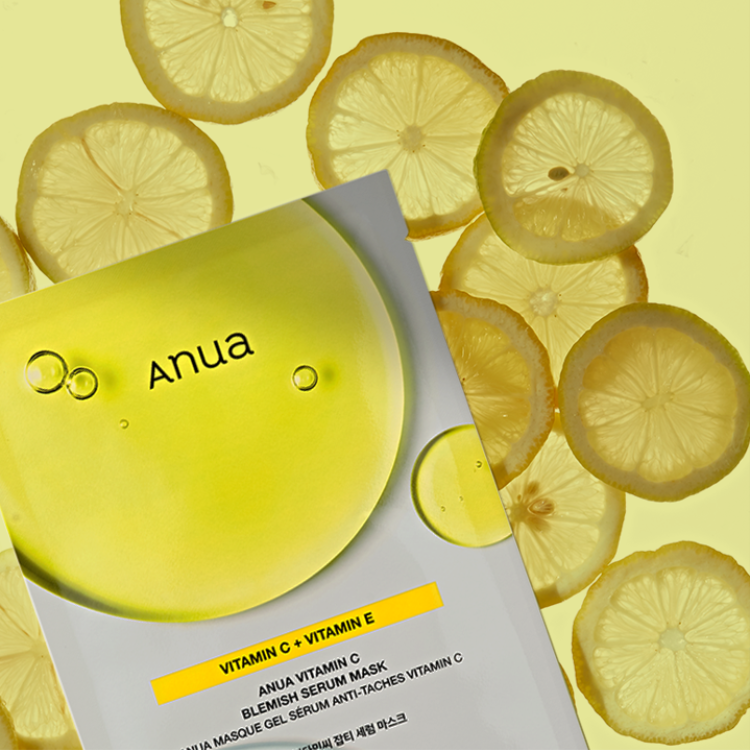 Masque en Tissu au Citron Vert & Vitamine C 25ml