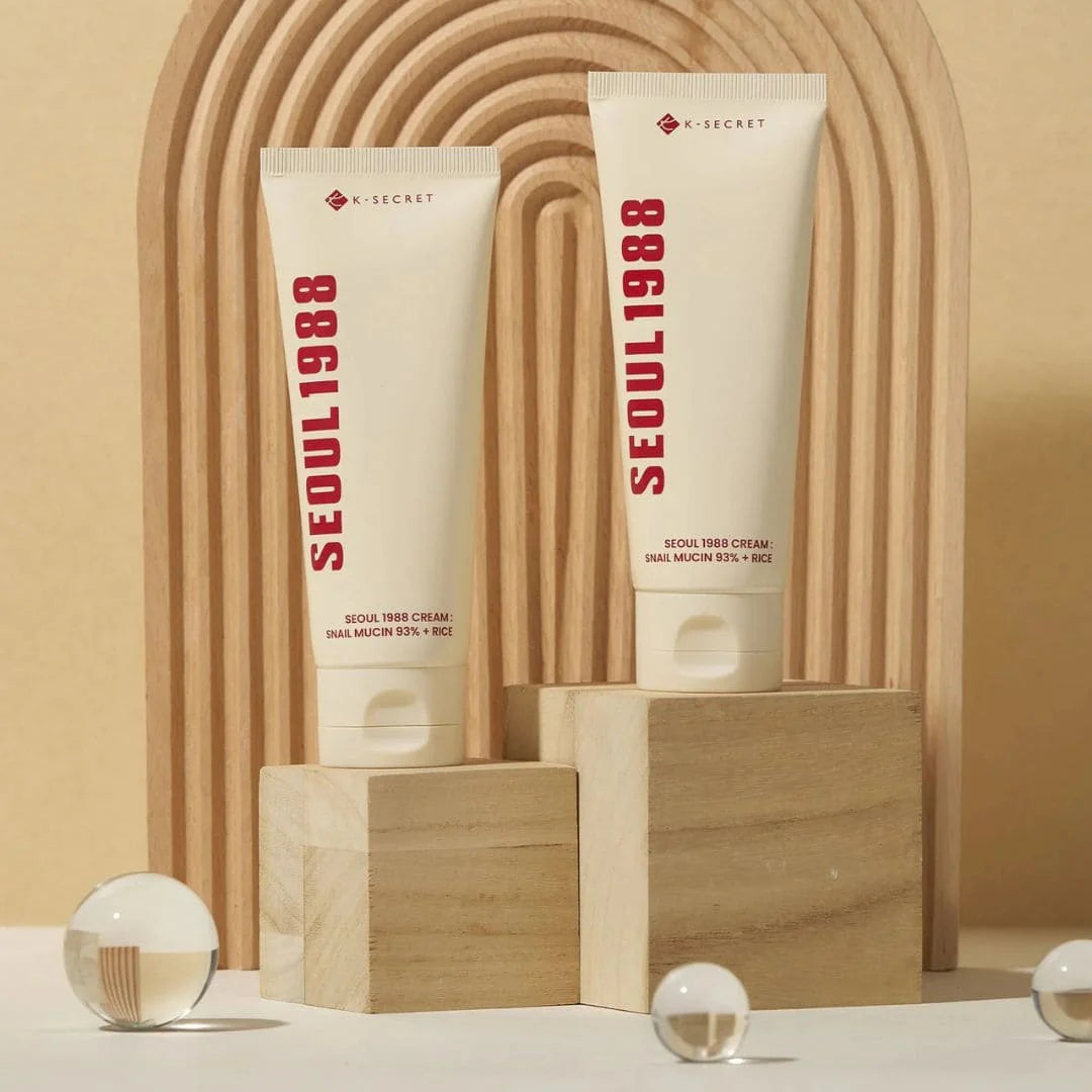 Snail Mucin Cream 93% With Rice 100ml