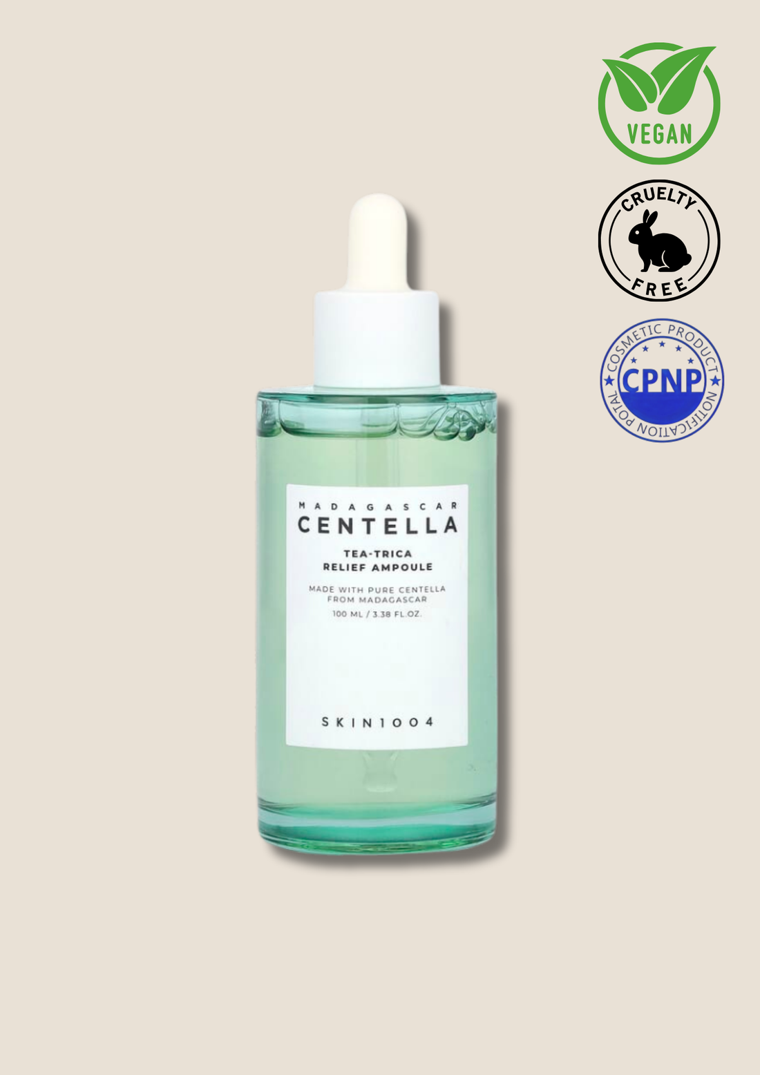 SKIN1004 – Madagascar Centella Tea-Trica Relief Ampoule 100ml
