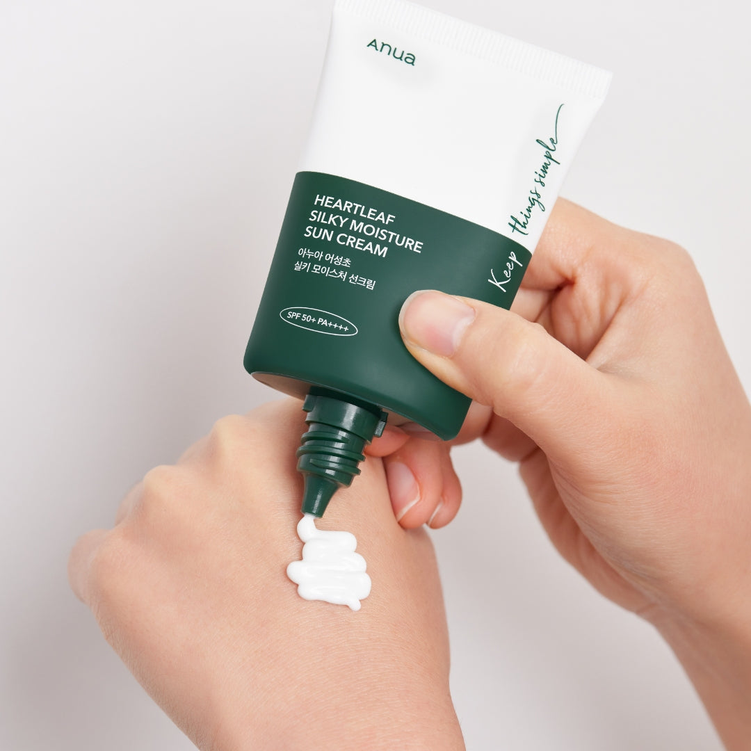 Heartleaf Silky Moisture Sunscreen 50ml