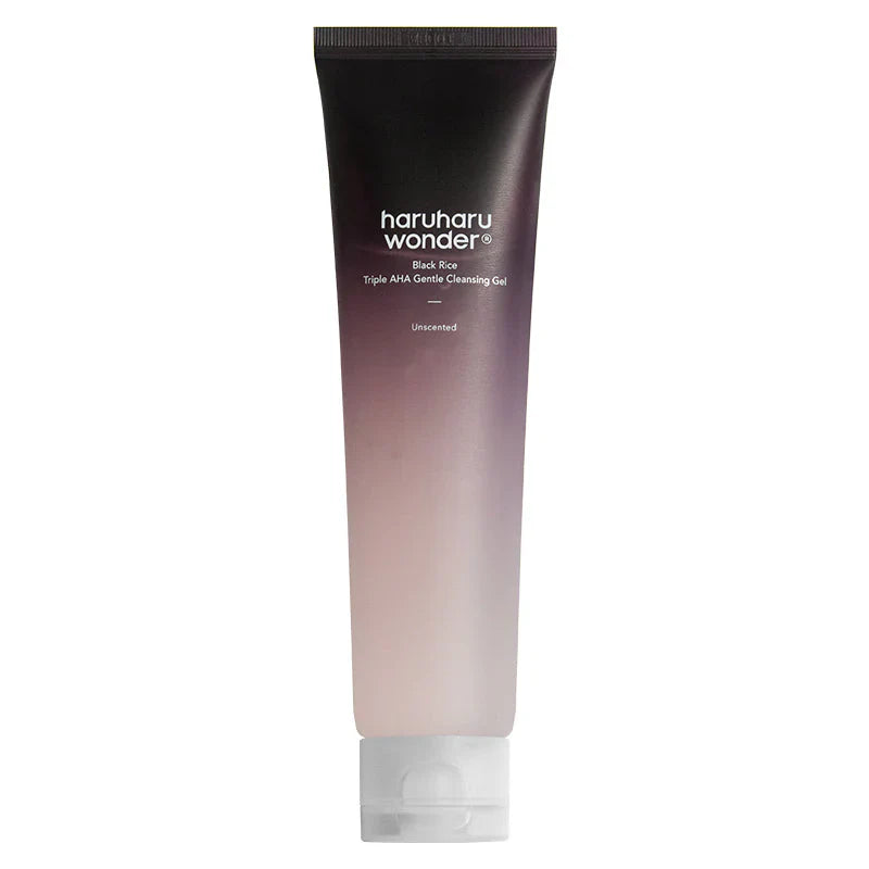 HARUHARU WONDER – Black Rice Triple AHA Gentle Cleansing Gel 100ml