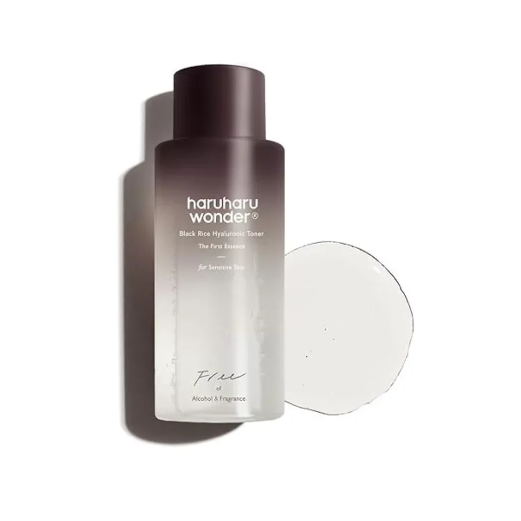 HARUHARU WONDER – Black Rice Hyaluronic Toner 300ml - Peaux Sensibles