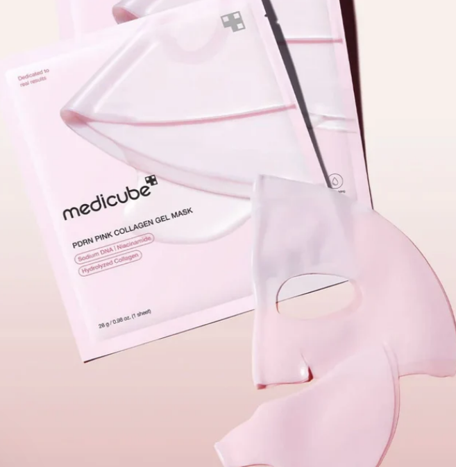 MEDICUBE - PDRN Pink Collagen Gel Mask - Masque gel au collagène