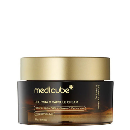 MEDICUBE – Deep C Capsule Cream 55g - Crème Éclat Anti-Taches à la Vitamine C