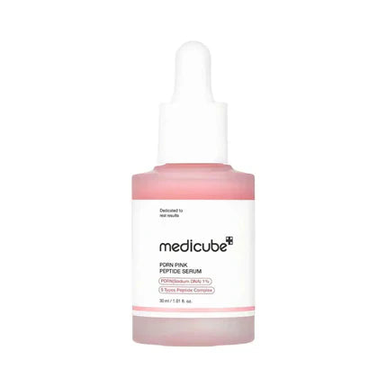 MEDICUBE – Pink Peptide PDRN Serum 30ml - Sérum aux peptides rosés PDRN